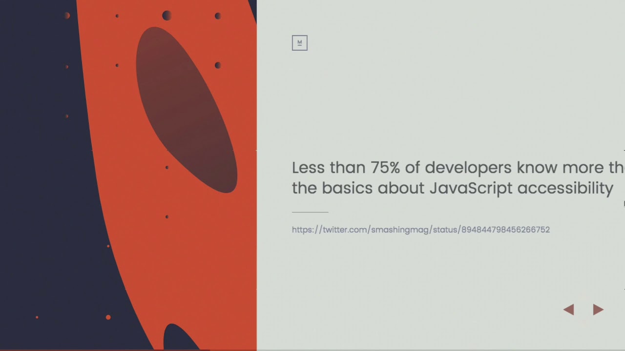 DrupalCon Nashville 2018: JavaScript and Accessibility: Don't Blame the Language