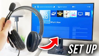 How To Set Up Wired Headset On PS4 - Full Guide