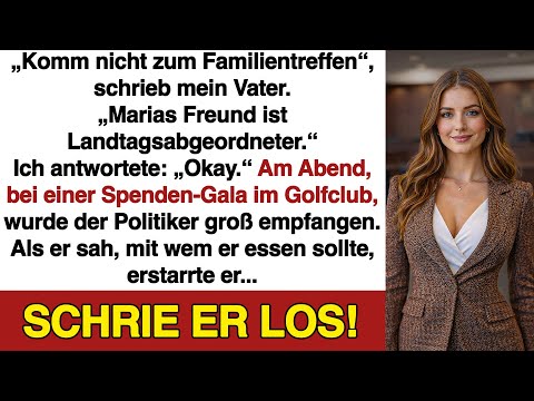 Dad wrote: "Stay away, her friend is a senator!" ... until they were sitting with me!