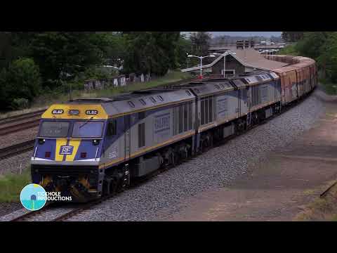 Diesel Locomotives EL62, EL60 & EL55 - East Maitland - December 2021
