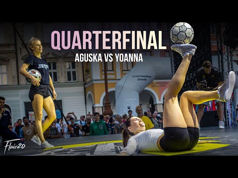 Yoanna vs Aguska | Quarterfinal | Super Ball World Freestyle Football Championship 2024