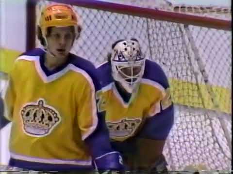 NHL 1981 COLORADO ROCKIES AT  LOS ANGELES KINGS