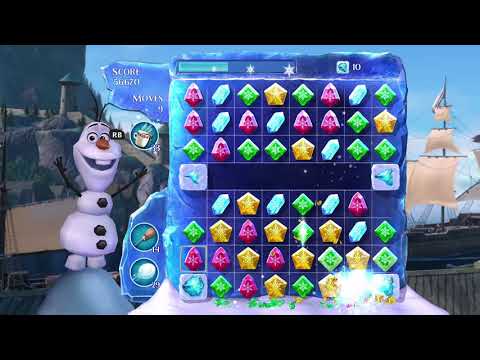 Frozen Free Fall: Snowball Fight Level 275 Walkthrough, , No Power Ups