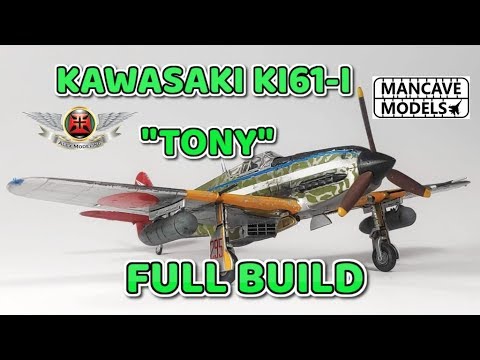 有限会社ファインモールド 1:72 KAWASAKI KI61-I "TONY" FULL BUILD VIDEO