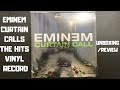 Eminem Curtain Calls Hip Hop Vinyl Records Eminem Vinyl Record