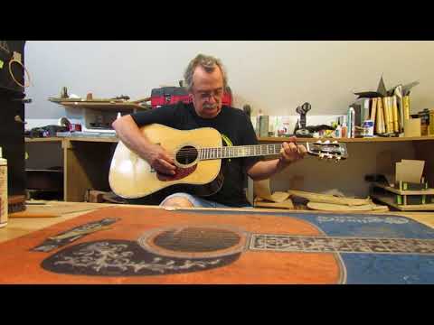 Blues Creek Guitars 1966 Martin D45 convsersion