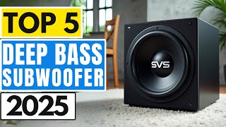 Top 5 BEST Subwoofer in (2025) | Watch This Before Buying!