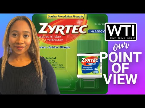 Zyrtec 24 Hour Allergy Relief Tablets - WTI product video review