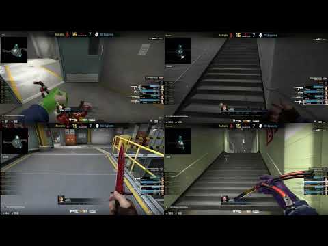 Astralis vs. G2 vs. the C4 - Quad view of G2 players