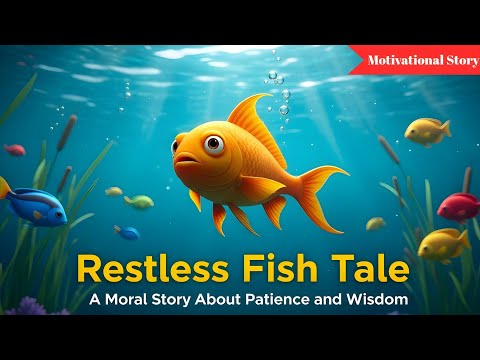 Restless Fish Tale | A Moral Story About patience and Wisdom.