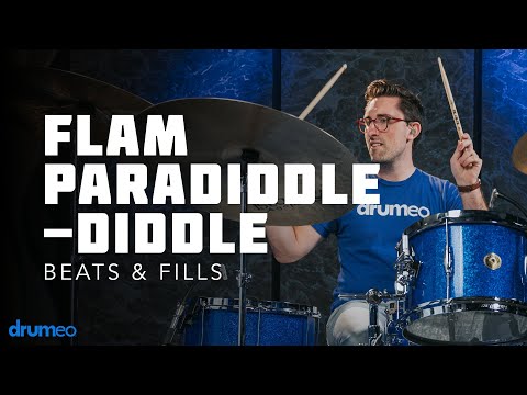 How To Play A Flam Paradiddle-Diddle On The Drums - Drum Rudiment Lesson