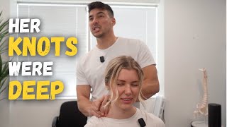 Her First Adjustment in 3 YEARS! Clearing Out the STRESS + TENSION || Full Treatment with Dr. Tyler