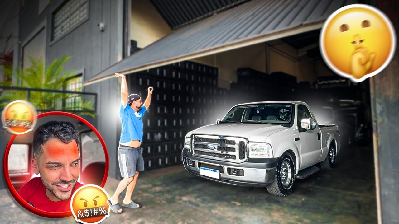 ROUBEI A F250 DO BRUNO GARCIA DENTRO DA LOJA DELE 😳‹ Danilo Crespo ›