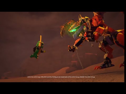 Lego Ninjago 71832 Thunderfang Dragon of Chaos Product Animation.