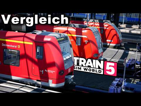 Der große S-BAHN VERGLEICH | Train Sim World 5