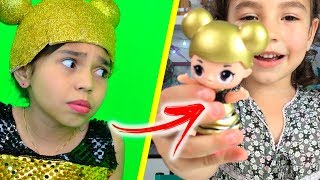 SE EU FOSSE UMA BONECA LOL SURPRISE - (Abrindo LOL humana) Então Roberta?
