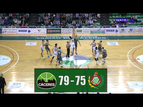 Resumen: Cáceres Patrimonio de la Humanidad - CB Peñas Huesca [LEB Oro 15/16]
