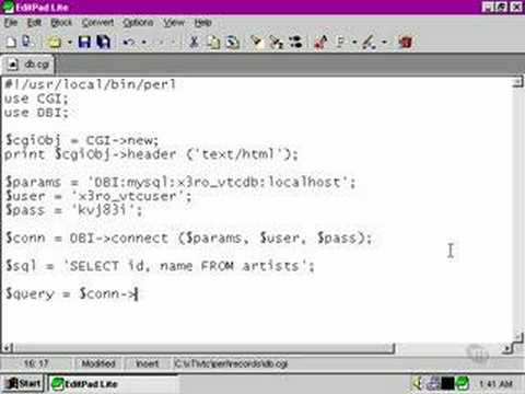 Perl Tutorials -Part 97- Statement handles