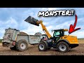 NEW MASSIVE MACHINE IS ON THE JOB 1500 TONNES OF MUCK TO MOVE