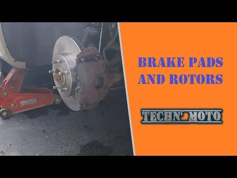Replacing the Front Brake Pads & Rotors on a Chrysler Concorde | Techn' Moto