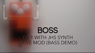 Video thumbnail for Boss DS-1 Distortion (JHS Synth Drive Mod) Bass Demo by Pedal of the Day