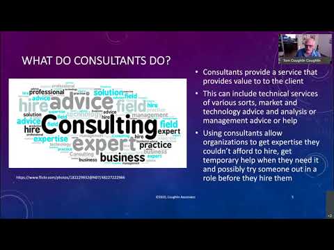 IEEE Bangalore Section Consultants Network Affinity Group -Lesson on Consulting by Tom Coughlin -1