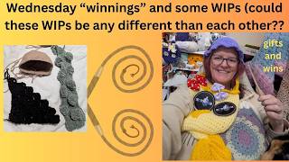 Wednesday Winnings, WIPs and gifts @LindasCrochetChannel @camillescreations @ArmchairChef