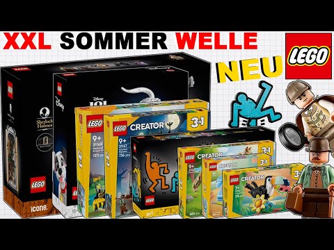 Sherlock Holmes, Keith Haring and MUCH MORE in the HUGE LEGO Summer Wave 2025 | LEGO NEWS #lego