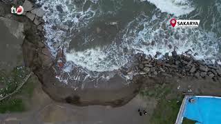 Korkutan Kıyı Erozyonu Deniz 50 Metre İçeri Girdi