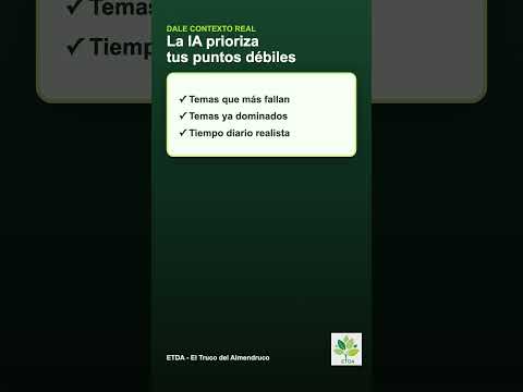 🎯 Tu plan de repaso EBAU personalizado con IA en 5 minutos #shorts
