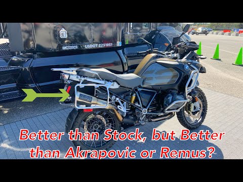 BMW R1250GSA and R1200GS Vance and Hines Exhaust | Better sound than Remus or Akrapovic?