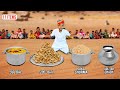 I Cook Biggest Rajasthani thali for 100 people 😮 *Free Parcel*