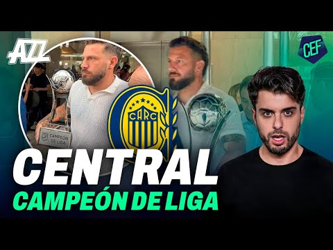 CEF EN VIVO🔥 ROSARIO CENTRAL CAMPEÓN DE LA LIGA: LE DIERON LA COPA EN UNA OFICINA