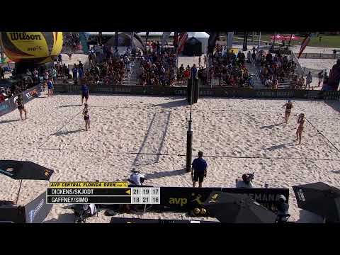 AVP Central Florida 2022 | Dickens/Skjodt vs. Gaffney/Simo | Sunday | Stadium Court