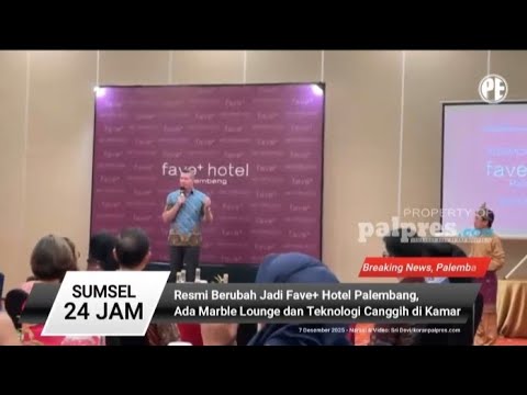 Resmi Berubah Jadi Fave+ Hotel Palembang, Ada Marble Lounge