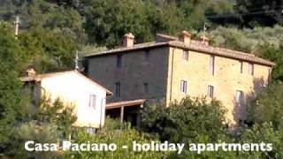 preview picture of video 'Casa Paciano apartments Tuscany/Umbria border'