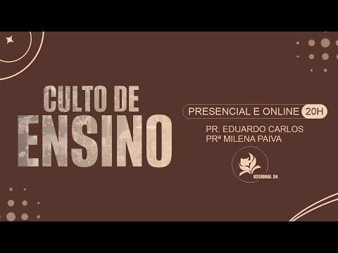 [22/09/2026 ] - CULTO DE ENSINO
