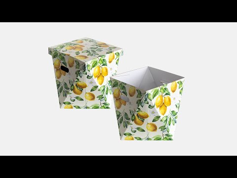 Dutch Design Basket animation and folding manual