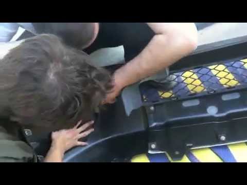How to replace the front bumper on an FJ