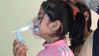 How to nebulize – Demo by Dr Harish