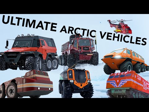 Extreme Arctic Vehicles - modern and historic inspiration and competitors for Project Bernard [4K]