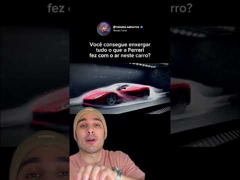 Como a Ferrari lida com o ar e a aerodinâmica: