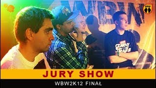 Jury na WBW 2012 Finał 🎤 Flint, Muflon, Eskobar, Bajorson, Dolar, Proceente (freestyle rap)