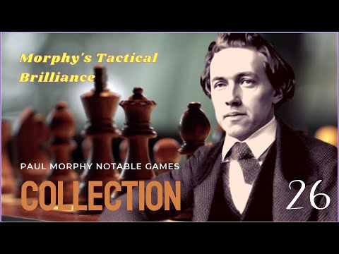 🔥 MORPHY'S TACTICAL BRILLIANCE: OVERCOMING MEEK IN MOBILE, 1855! 🏰💥026 #scotchgambit #paulmorphy