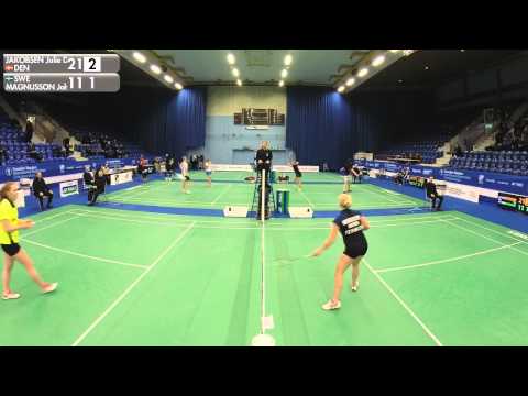 Badminton - Julie Dawall Jakobsen vs Johanna Magnusson (WS, Qualifier) - Swedish Masters 2016