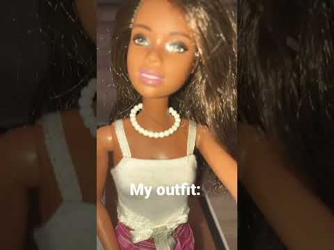 Get ready with me for school #school #barbie #routine