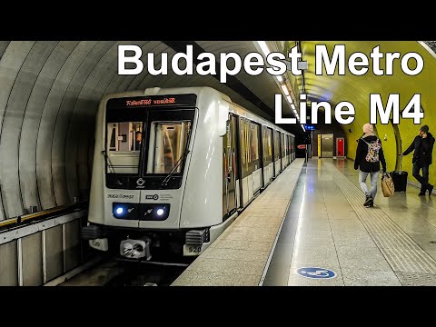 🇭🇺 Budapest Metro - Line M4 (4K) (2020)
