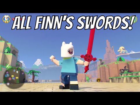 LEGO Dimensions - All Of Finn The Humans Swords (Adventure Time)