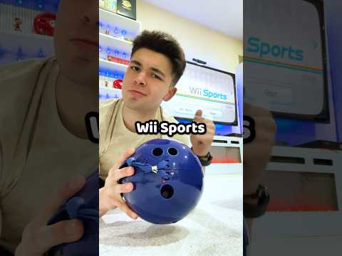 Wii Sports With Bowling Ball!