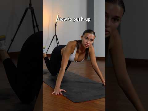 How to push up (beginner level) ✅